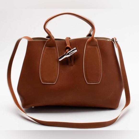 Longchamp Handbags - Longchamp Le Roseau leather handbag NWOT